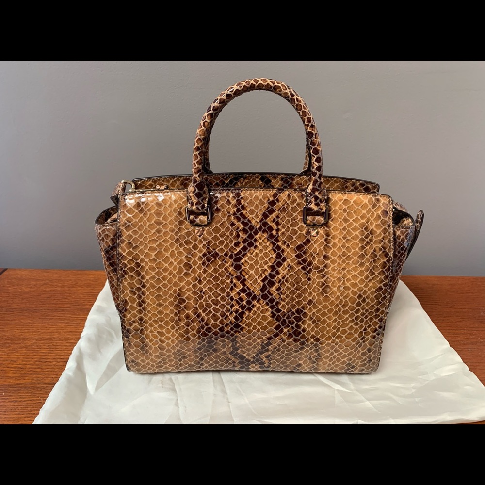 Michael Kors Python Handbag - image 6